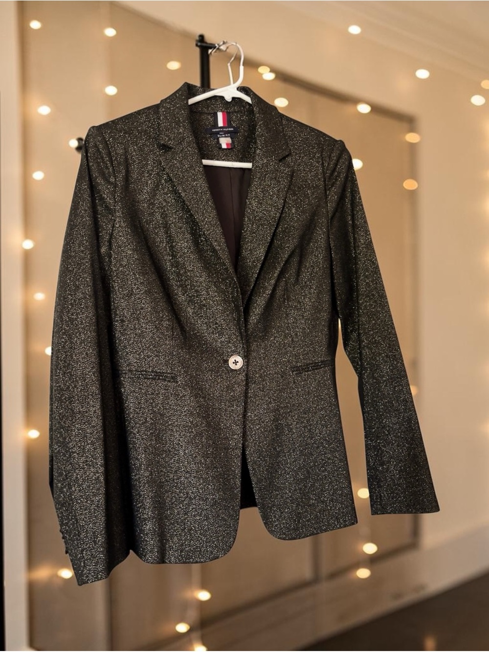 TOMMY HILFIGER
Metallic Single Breasted Jacket